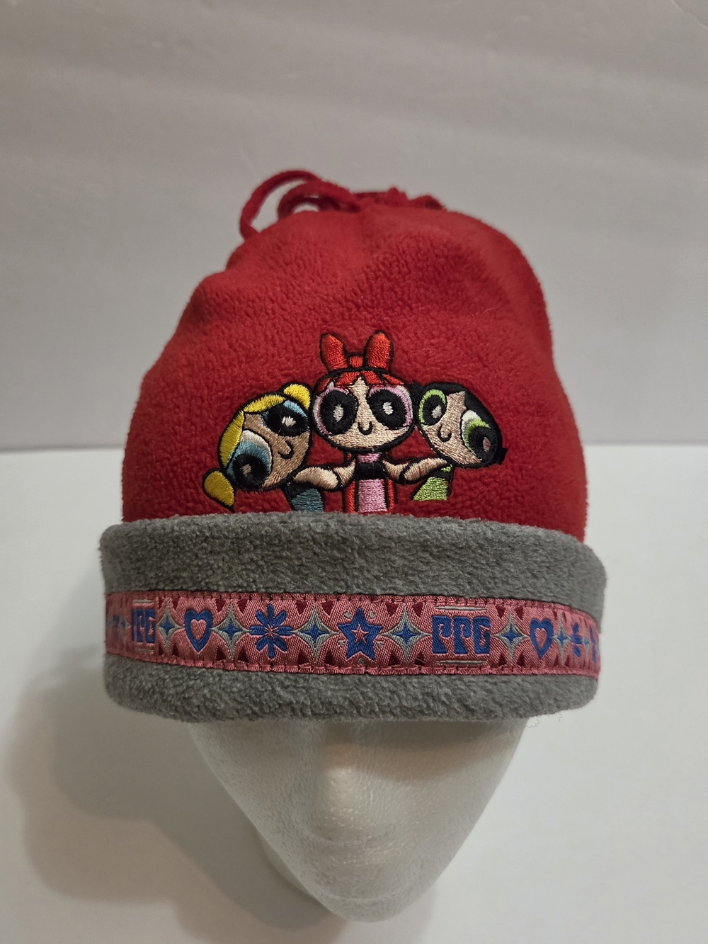 Vintage Powerpuff Girls Beanie Cartoon Network One Size